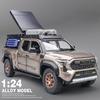 ksgzm1 1:24 Toyota Tacoma Off Road SUV Alloy Metal Diecast Model Car Home Decoration & Computer Desktop Ornaments Holiday Present Kids