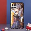 Чехол для телефона Genshin Impact Kamisato Ayaka для Samsung Galaxy M14 M34 M54 M33 M13 M23 M53 M15 M55 M31 M51 M20 M30s M32 M52