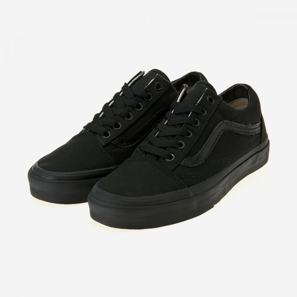 Vans Старая школа Черный Черный Холст Vn 0d3hbka Черный Черный Холст