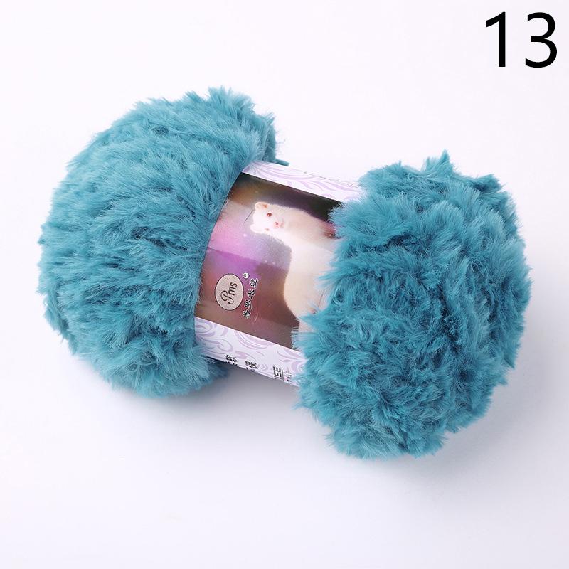 1 шт., 50 г, смешанная пряжа, норковый флис, не скатывается, пряжа для ручного вязания для свитера, шарфа, рукоделия своими руками