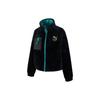 Reversible Fleece Jacket With Logo Embroidery Women Jackets Black 538856-01