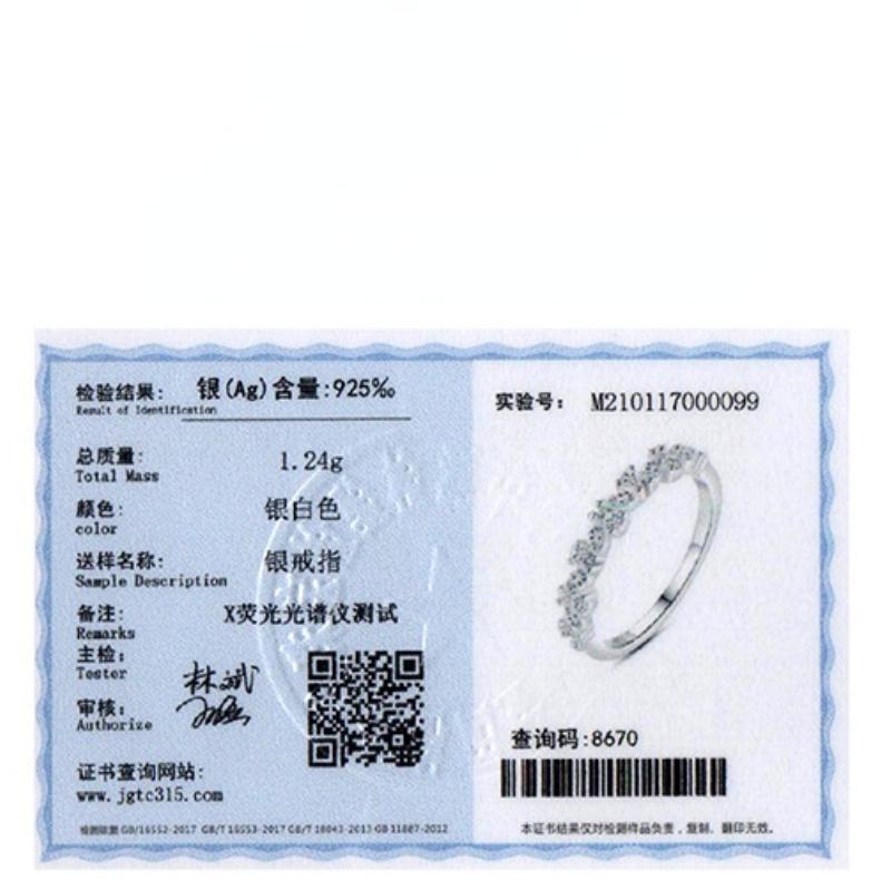 Tancise Classic стерлингового серебра 925 пробы кольцо с цирконом женские ювелирные изделия свадебное обещание вечерние подарок