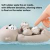 Toddler Bathing Toy Set Otters Mom and Baby Engaging Water Fun Shower Toy Otters Mom and Baby Set For Bath Time