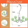 Бытовой металлический шестилапый органайзер с деревянными бусинами для гардероба и шкафа