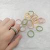 Multicolor Simplicity Knuckle Ring Fashion Women Ring Young Girl Heart Jewelry Cute Small and Pure and Fresh