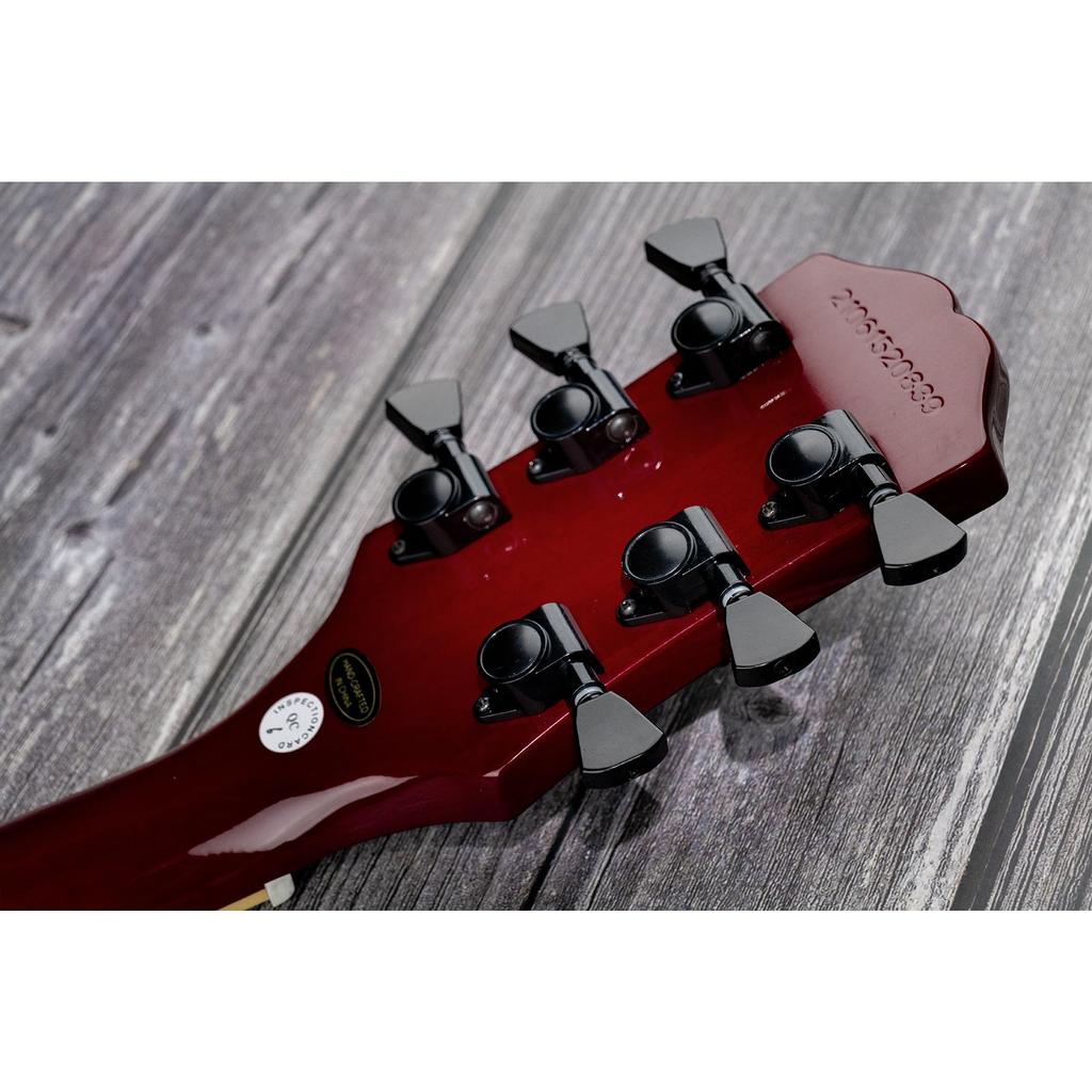 Musiclily Экономичный набор закрытых колков для гитар Epiphone Les Paul с черными пуговицами-трапециями 3-в-1 Рото-стиль SG/ES