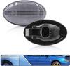 Совместимый с Subaru Impreza GD Legacy BE Filester SF5 Pleo RA Vivio KK KW KY Волокно Светодиодный Последовательный Поворотник на Крыло Передний Боковой Маркер Поворотник с Прозрачной Линзой