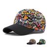 Printed Cap Men Women Hard Top Baseball Cap