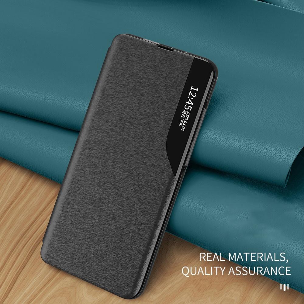Window View Case for Xiaomi Poco M4 Pro 5G / Redmi Note 11S 5G, Black