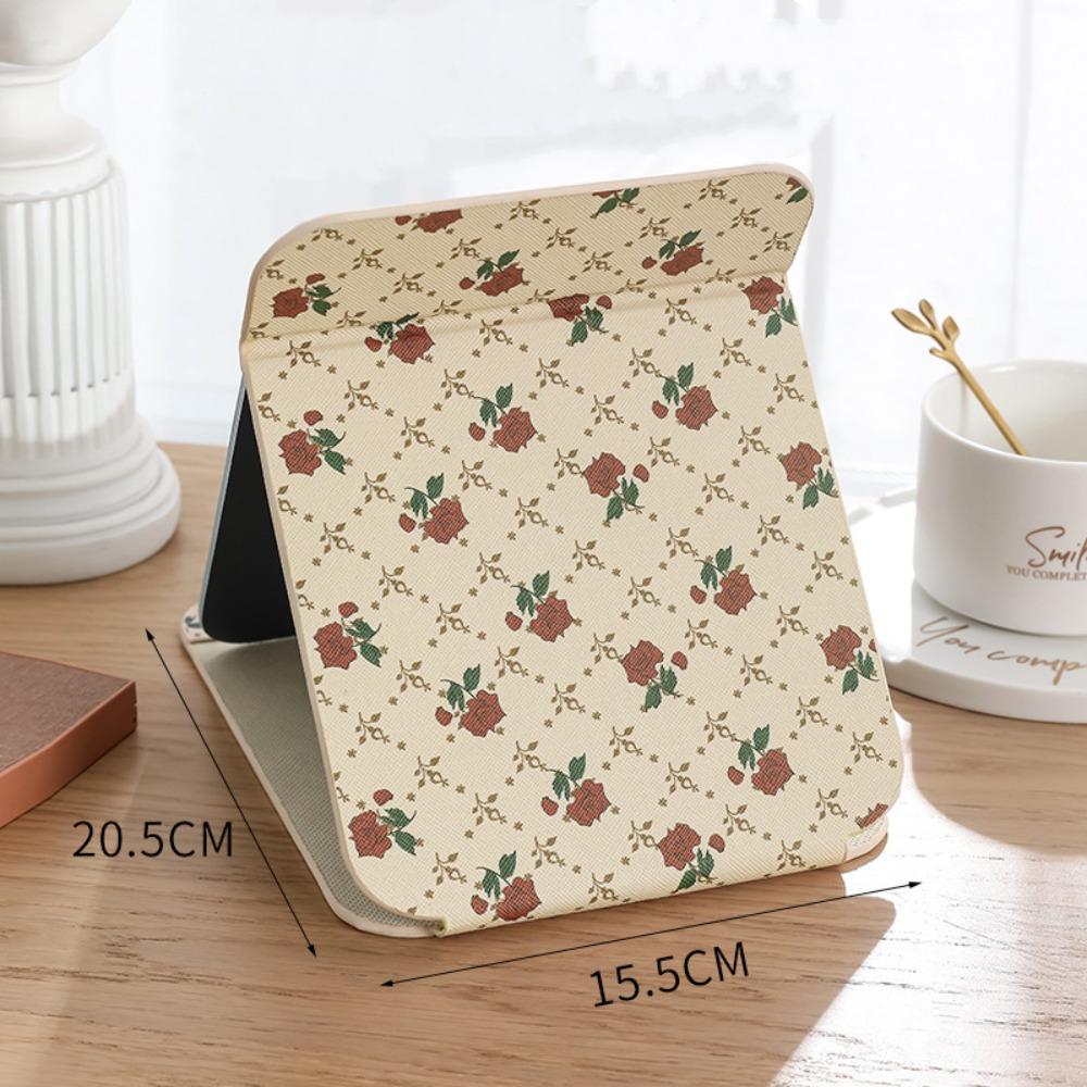 Folding Desktop Stand Mirror Portable Vanity Mirror Easy To Carry Makeup Mirror