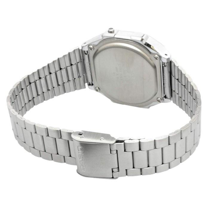 Casio Цифровые часы Винтажная серия A168WEM-1 (Серебристый / Черный)