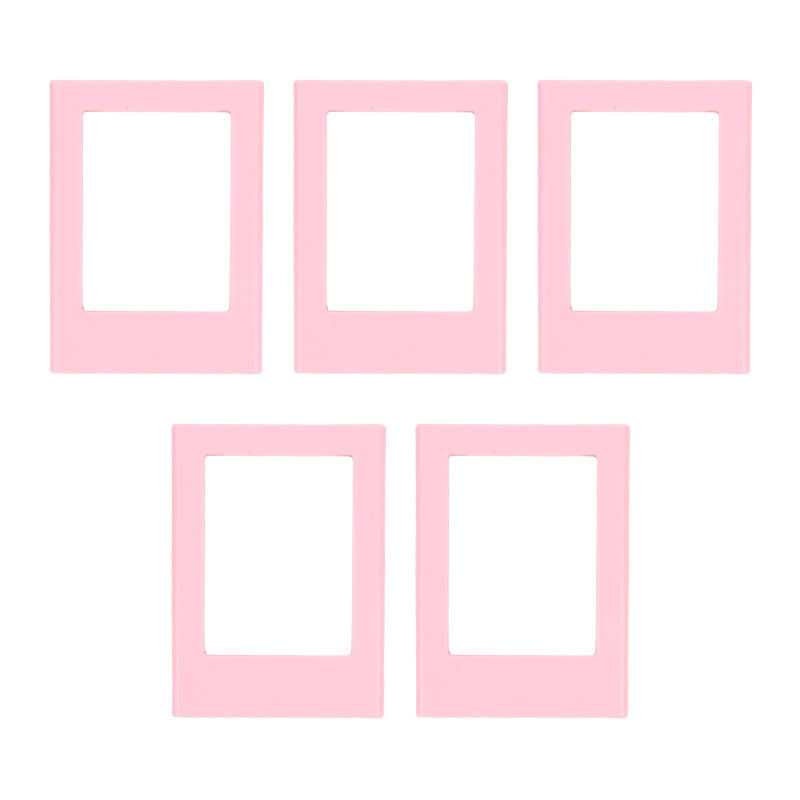 5 ШТ Легкие фоторамки Настенные Настольные Многоразовые Для Демонстрации Фотокарточек Знак Раскрашиваемые Рамки для Фото для Офиса Дома