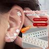 20/100/200Patches Pearl Ear Care Seed Acupuncture Auricular Disposable Ear Stickers Massage Therapy Needle Patch Auriculotherapy
