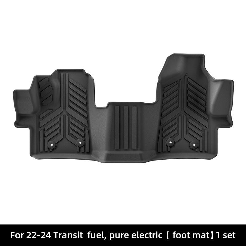 Экологичные ТПЭ коврики для пола для Ford Transit 22-24 - Устойчивы к грязи и идеально подходят.