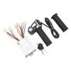 Controller Throttle Grip Set 12V500W Electric Speed Controller Display Throttle Rubber Grip with