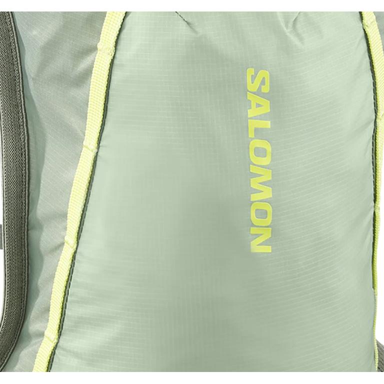 SALOMON 4л Походный рюкзак Наружный рюкзак Нейлон Серый Зеленый Женский LC2463300