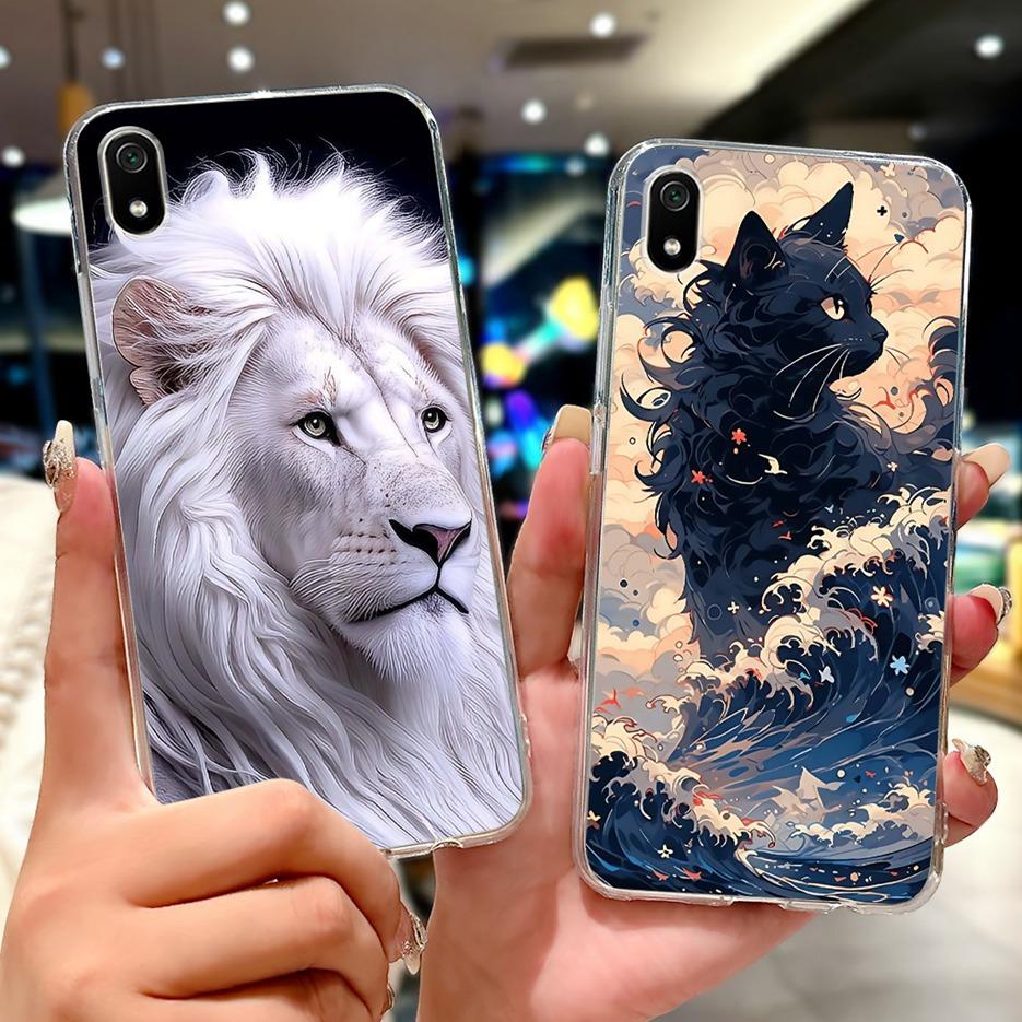 Для Xiaomi Redmi 7A Чехол Redmi7 Роскошный Модный Расписной Чехол Мягкий Силиконовый Чехол для Телефона Для Xiaomi Redmi 7 7A Redmi7A Fundas Coque