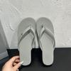 Суперпопулярные шлепанцы-вьетнамки на плоской подошве для интернет-знаменитостей, женская летняя обувь 2025, новые высококлассные нескользящие крутые шлепанцы