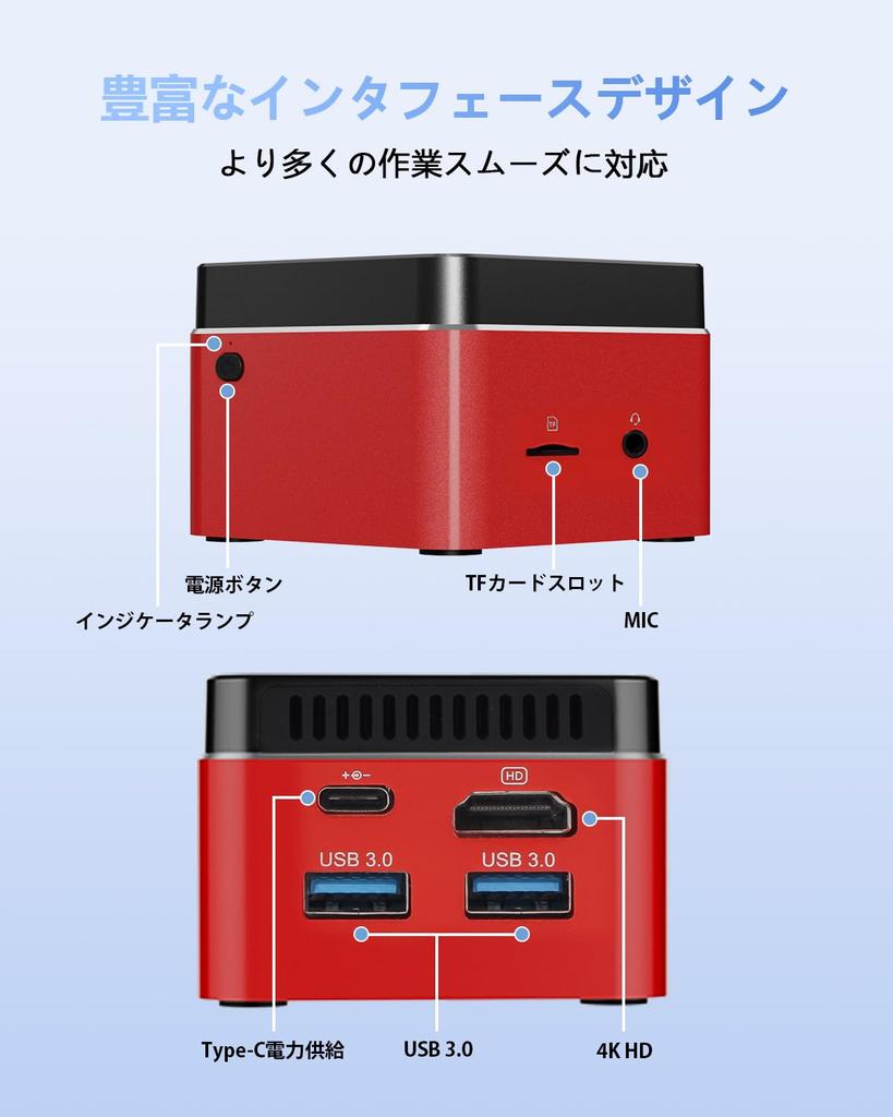 Sharevdi G5 Мини-ПК Intel J4125 Более стабильная работа Мини-ПК 8 ГБ DDR4 256 ГБ SSD Мини-ПК 4K Тихий Высокая скорость рассеивания тепла Высокая скорость Маленький ПК Богатый