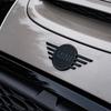 For BMW 5SE28 3D ABS Car Front Head Emblem Rear Sticker Logo for BMW Mini Coopers F54 F55 F56 F57 Refit Replacement Badge Exterior Accessories