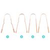 Toothbrushes Bad Breath Care Stainless Steel Oral Hygiene Tongue Scraper  Cleaner Dental Cleaning