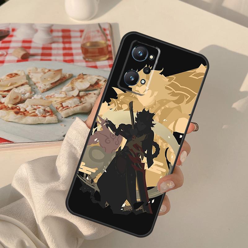 Игровой чехол Genshin Impact для Realme C3 C11 C15 C21 GT Master GT Neo2 8 Pro 8i OnePlus 9 Pro 8T 9R Nord2