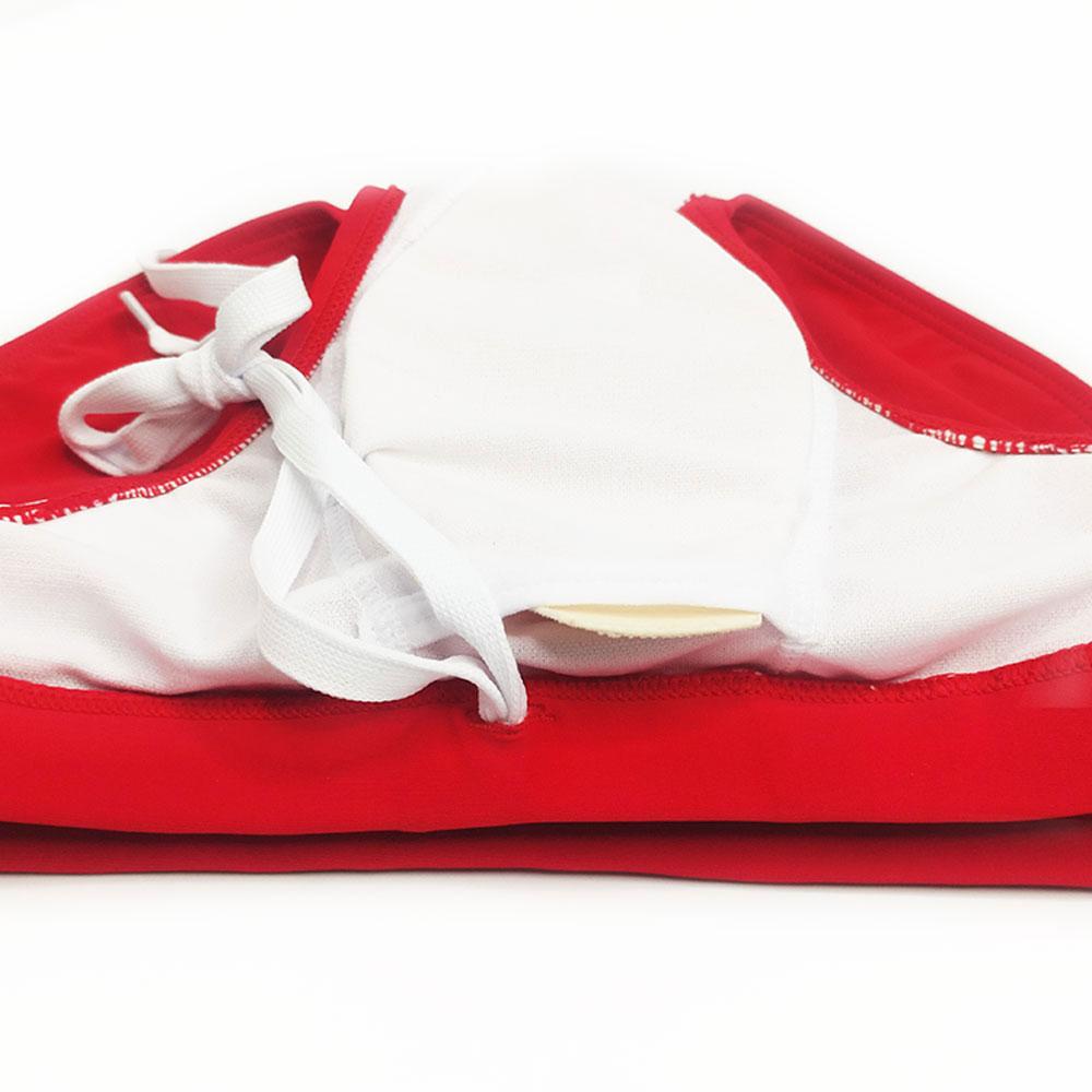 UXH Brand Men SwimBriefs Low Waist Zipper Can Open Swimwear Beach Wear Tanning Surfing