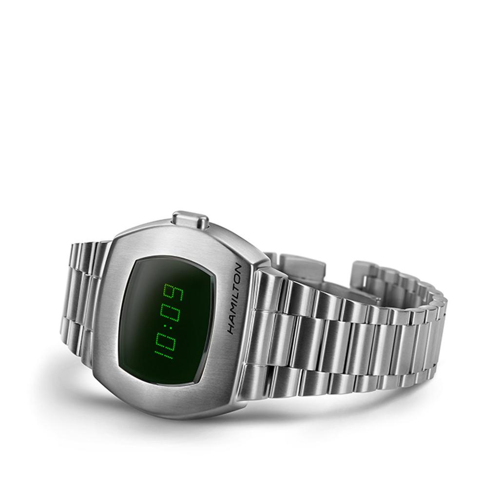 [Hamilton] H52414131 American Classic PSR Digital Quartz 40.8mm X 41.7mm Silver Men's Watch