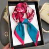 70 * 70cm New Silk Small Square Scarf For Women'S Neck Protection Professional Scarf Versatile Hair Tie Headscarf Scarf