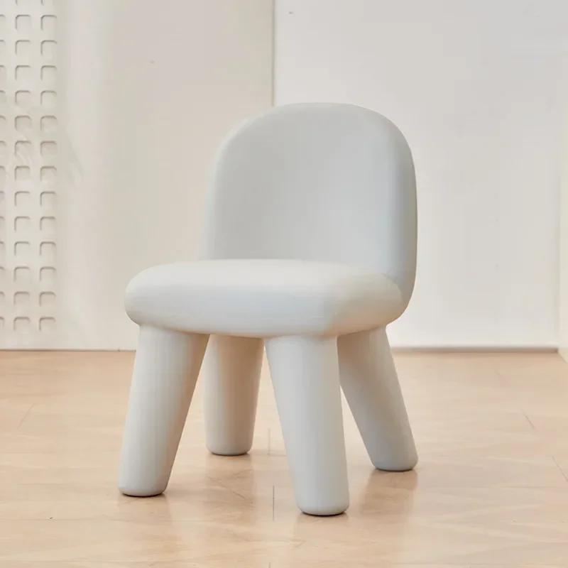 Креативный цветной стул для столовой в форме гриба, утолщенный дизайн, можно использовать как кресло для гостиной, кресло для отдыха, бытовой пластиковый табурет для спальни