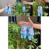 Adorable Plush Fish Monster Keychain Soft Toy With Cute Cartoon Design For Kids