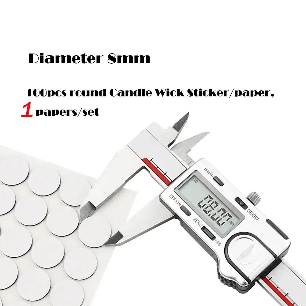 Наклейки для фитилей свечей Принадлежности для изготовления свечей Силиконовые формы Свечи Воск Фиксированные базовые кронштейны Набор Искусства Ремесла Шитье Дом Форма