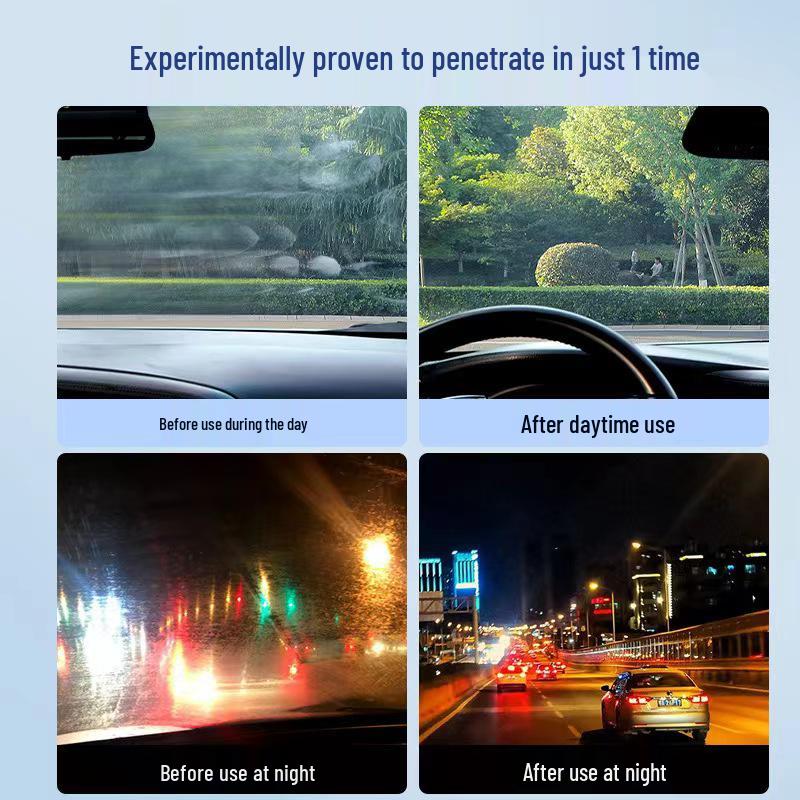 Мощный крем для удаления масляной пленки и пятен со стекол автомобиля