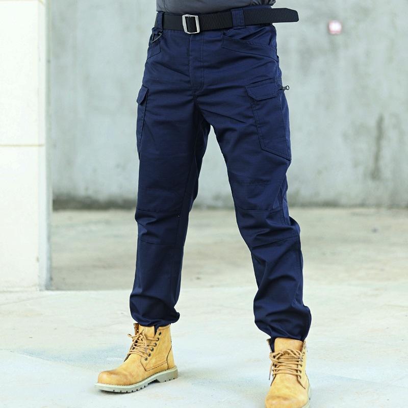New 6XL Men's Army Pants Waterproof High Quality Tactical Pants Users Outside Hiking Sports Pants Multi-pocket Cargo Pants Work Pants Athletic Pants
