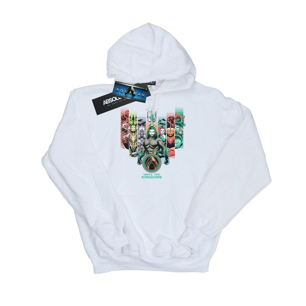 DC Comics Boys Aquaman Unite The Kingdoms Hoodie