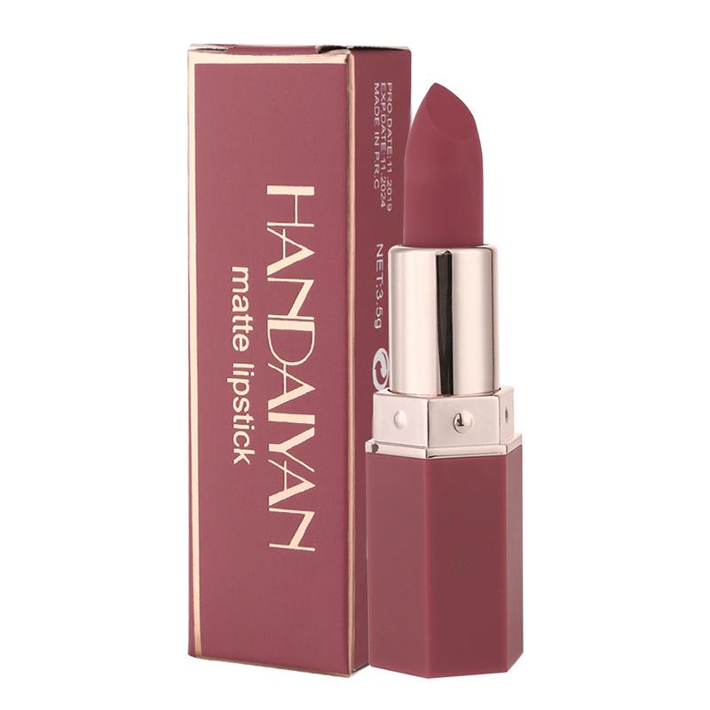 6-цветная матовая водостойкая бархатная помада для губ Sexy Matte Moisturizing Lipstick Стойкий пигмент для губ Профессиональный макияж