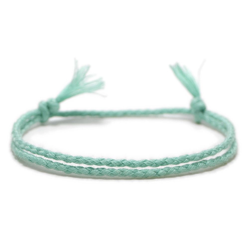 Cotton Braided String Bracelet Multicolour Knotting String Hand Rope Gift Braid Bracelet Bestie