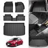 Jiooy Toyota Yaris Floor Mat Luggage Mat Full Set YARIS Luggage Tray August 3D 3D Floor Mat Waterproof Trunk Mat Dirt Prevention TPE Custom Parts