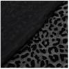 1/2/3yards Black Color Spandex Leparod Flocking Mesh Fabric Stretchy African Net Fabrics Nigeria George Fabric for DIY Sewing