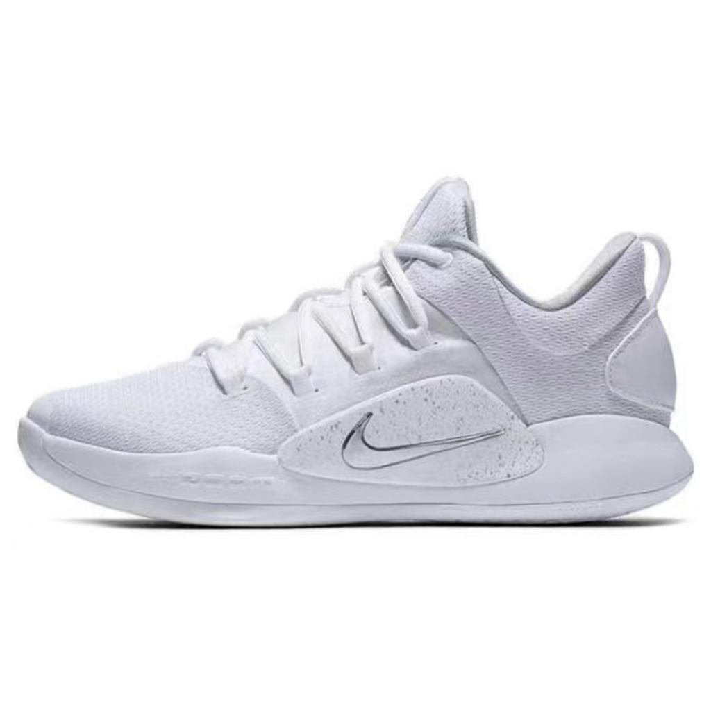 Nike Hyperdunk 10 X Low Амортизация Нескользящие Устойчивые к истиранию Низкие Баскетбольные Кроссовки Мужские Синий Белый AR0465-100(Команда80-)