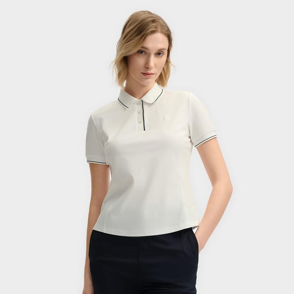 Fila БЕЛАЯ Поло-рубашка Женская Cloud White F11W523105F-WT