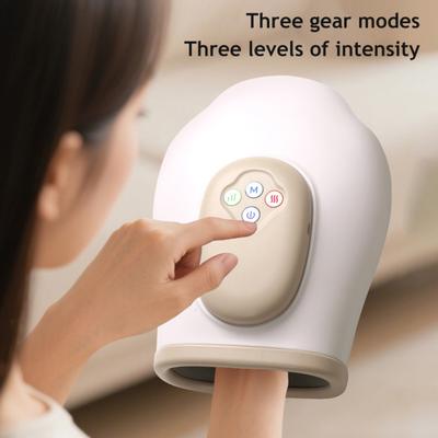 Ручной массажер с тепловой компрессией 3 режима массажа Облегчение боли Профессиональный ручной массажер Инструмент для облегчения артрита рук