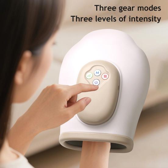 Ручной массажер с тепловой компрессией 3 режима массажа Облегчение боли Профессиональный ручной массажер Инструмент для облегчения артрита рук