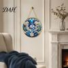 Holiday Hanging Ornaments Christmas Tree Ornaments, Acrylic Festive Pendants with Lanyard for Decor Party Home Decoration, Indoor Scene Layout