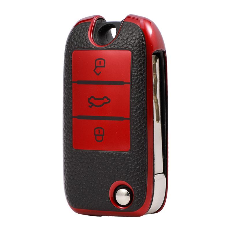 Чехол-сумка-держатель для брелока автомобиля из ТПУ и кожи для Roewe RX5 MG3 MG5 MG6 MG7 MG ZS GT GS 350 360 750 W5 Защитный