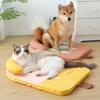 Летний охлаждающий коврик для домашних животных, ледяная подушка для больших собак, спальное место для кошки, дышащая моющаяся подушка, принадлежности для автомобиля, одеяло, диван, будка