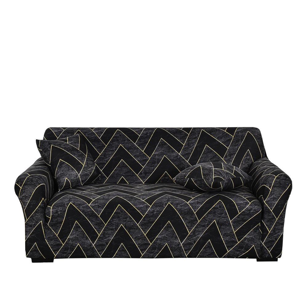 Эластичный чехол для дивана, универсальный нескользящий трехместный чехол для дивана, тканевый чехол для дивана, полотенце, полностью покрытый бытовой пылезащитный чехол