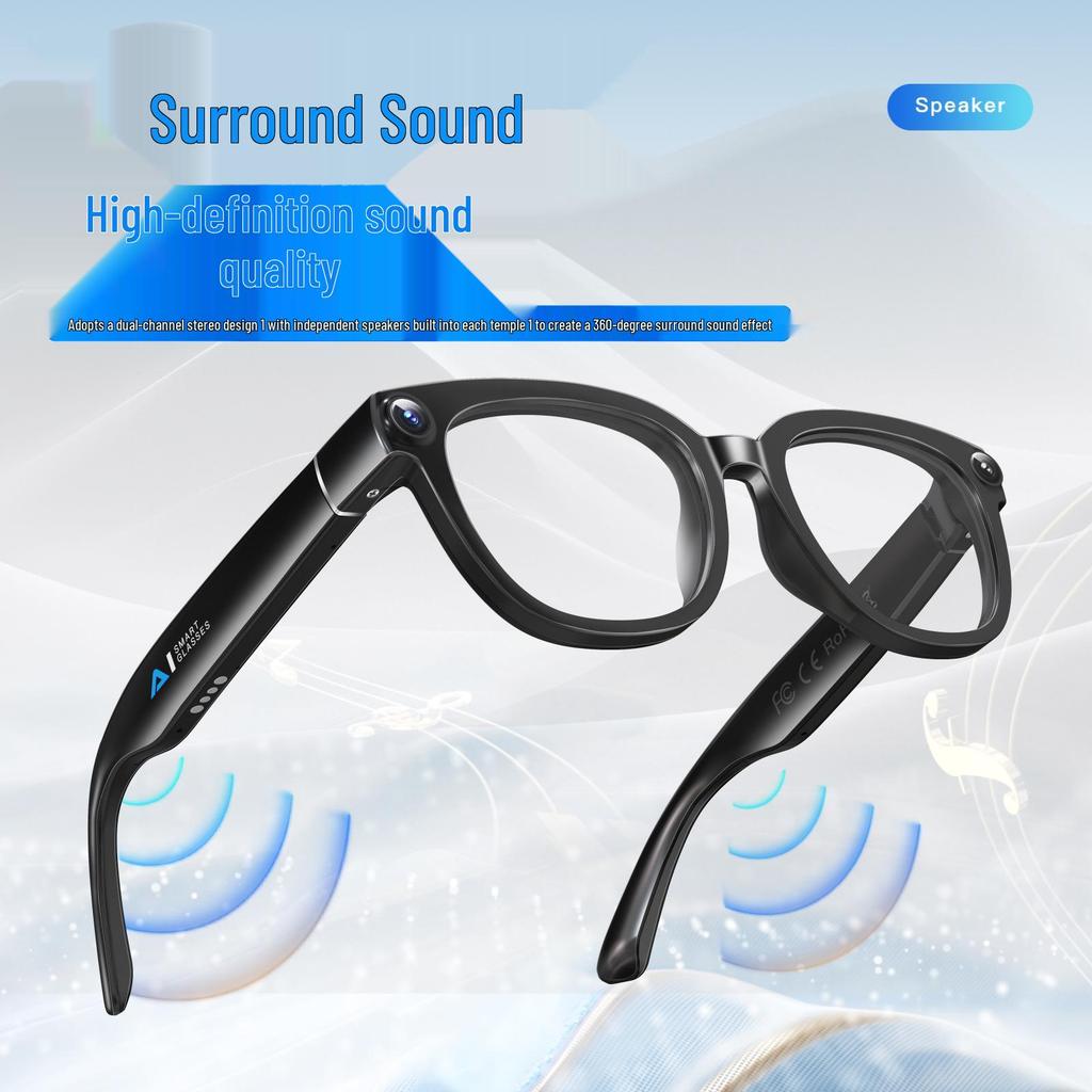 Новые умные очки Q1: 1300 Вт Фото/Видео, Одновременный перевод, Звонки по Bluetooth, ИИ-функции