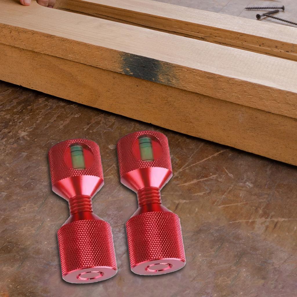 2 штуки Алюминиевые фланцевые центровочные штифты с встроенным уровнем для точного механического монтажа и подгонки труб