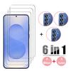 6-в-1 Стекло Для Samsung Galaxy S25 FE Закаленное Стекло Для Samsung Galaxy S25 FE Защитная Пленка Для Экрана Телефона Samsung Galaxy S25 FE